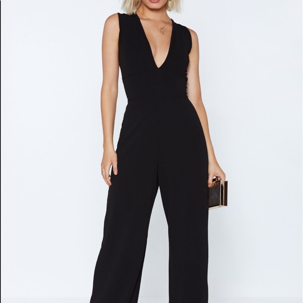 NastyGal - V neck jumpsuit